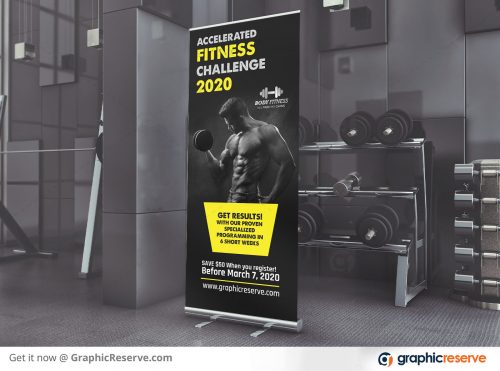 Fitness Roll Up Template Preview Image 4