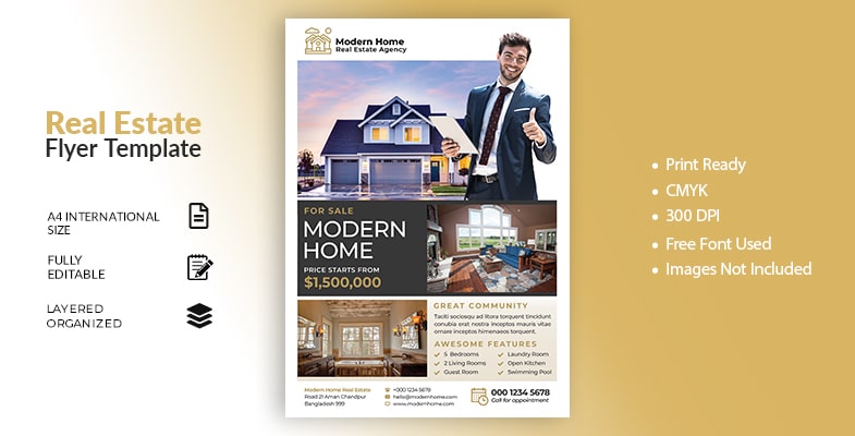 real estate flyer 9 Cover Image