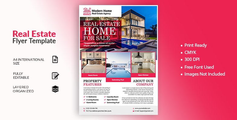 Real Estate Flyer Cover Image 2