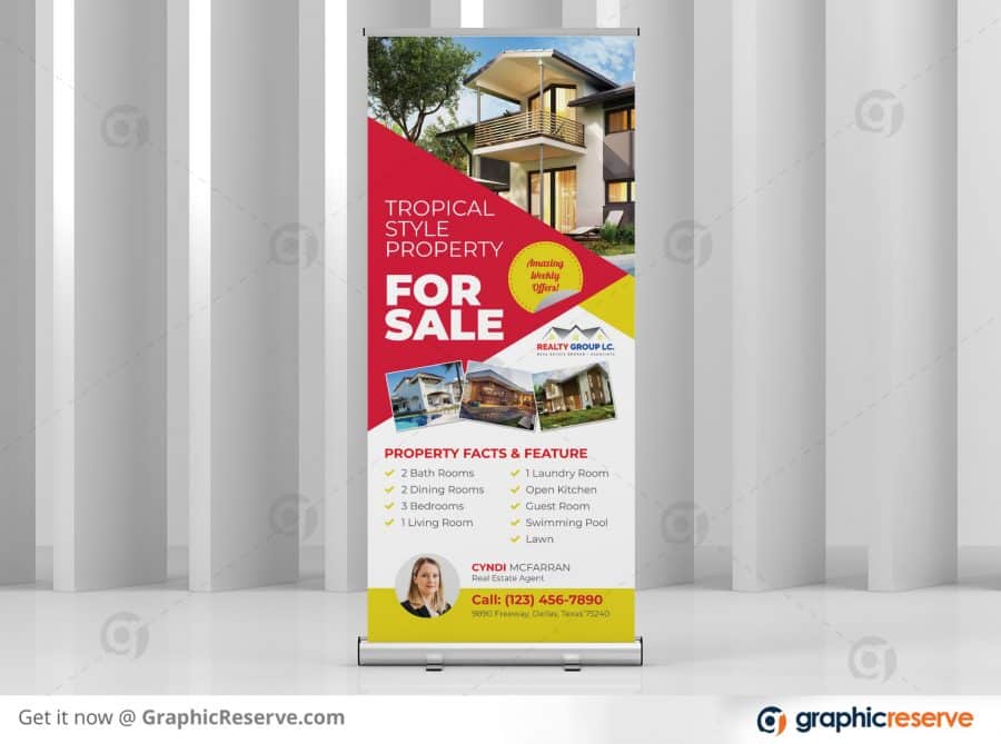 For Sale Real Estate Roll Up Previews Image