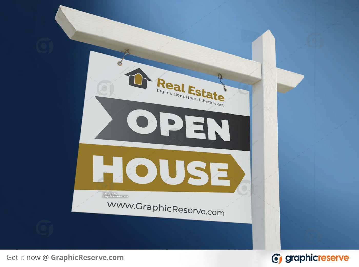 Sign for a Real Estate Open House Sign preview Image