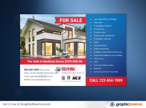 ReMax Real Estate Realty Agent Marketing Postcard previews 1