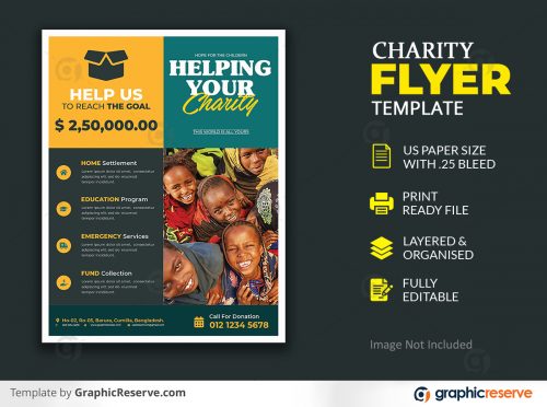 Charity Flyer Template 10