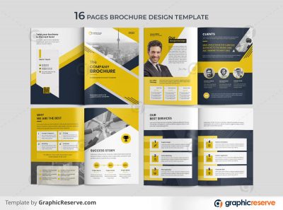 16 Pages Business Brochure Preview 01