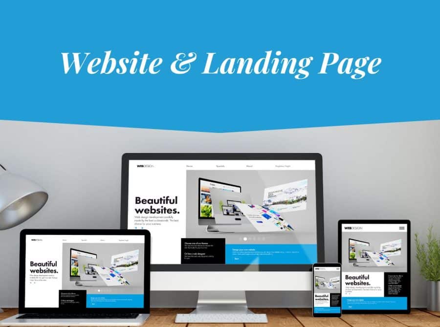 Website Landing page