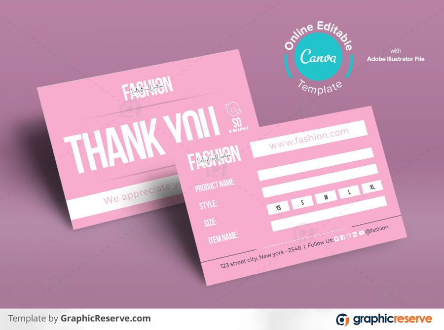 35408 Canva Loyalty Card template by stockhero 2