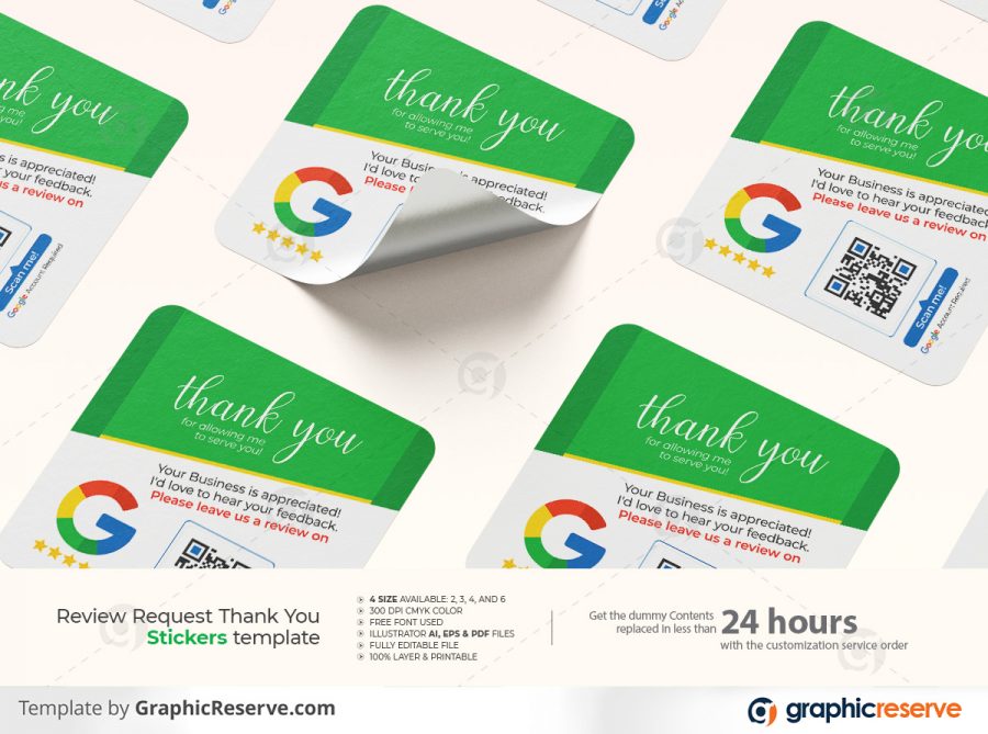 Business Review Sticker template by stockhero P2 1