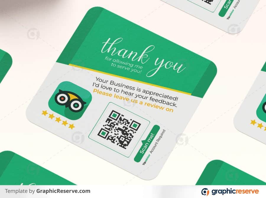 Business Review Sticker template by stockhero P5