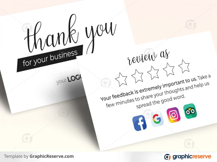 Landscape Business Review Card Template By Stockhero P2 5