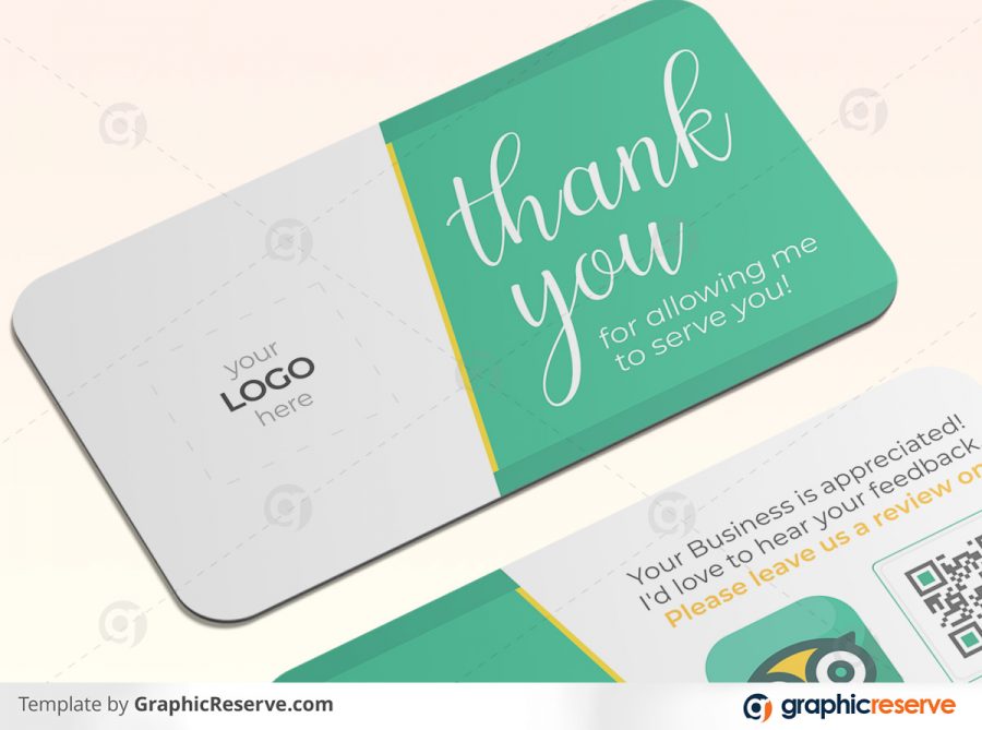 Landscape Business Review Card Template By Stockhero P6