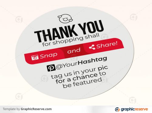 Thank you Social Media sticker template by stockhero P5 1