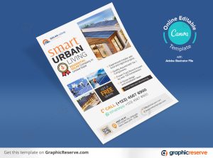 Solar Canva Flyer by stockhero