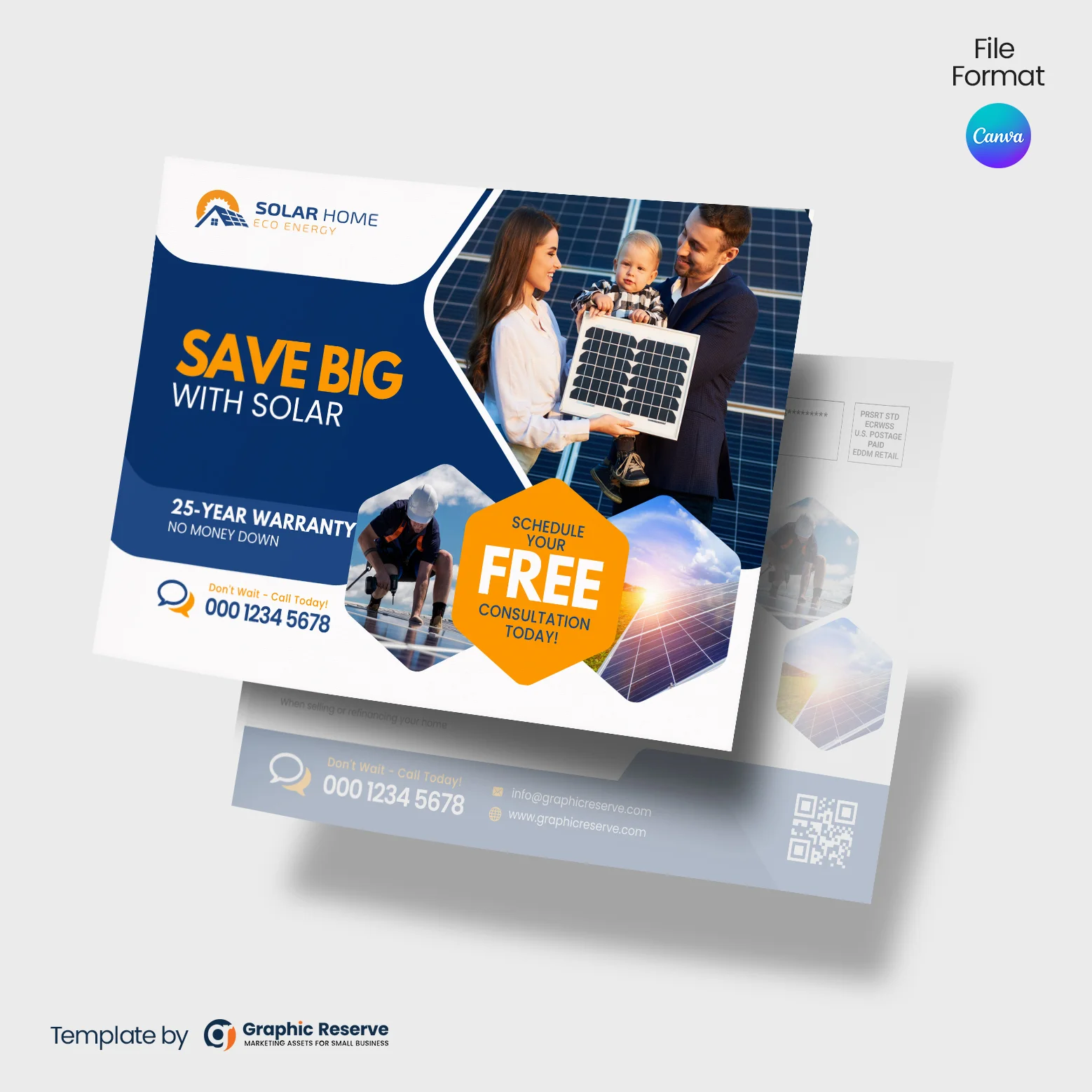 Solar-Postcard-&-Direct-Mail-EDDM-(Canva-Template)