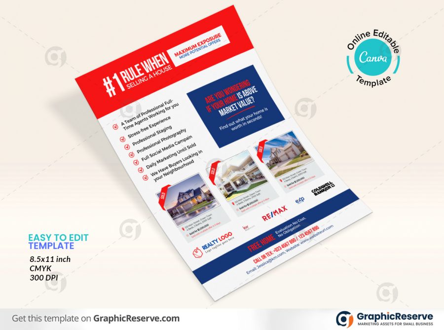 45178 Selling A House Real Estate Flyer