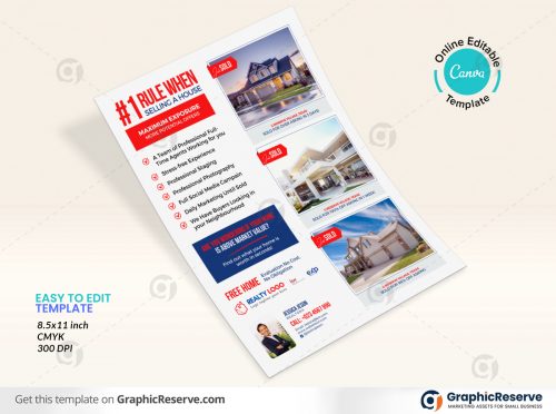 45186 Selling A House Real Estate Flyer