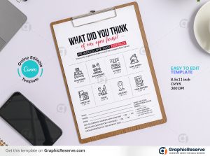 45460 Open House Visitor Feedback Form Design