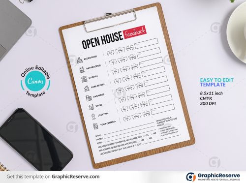 45465 Open House Visitor Feedback Form
