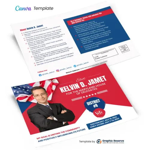 Political Postcard (Canva template)