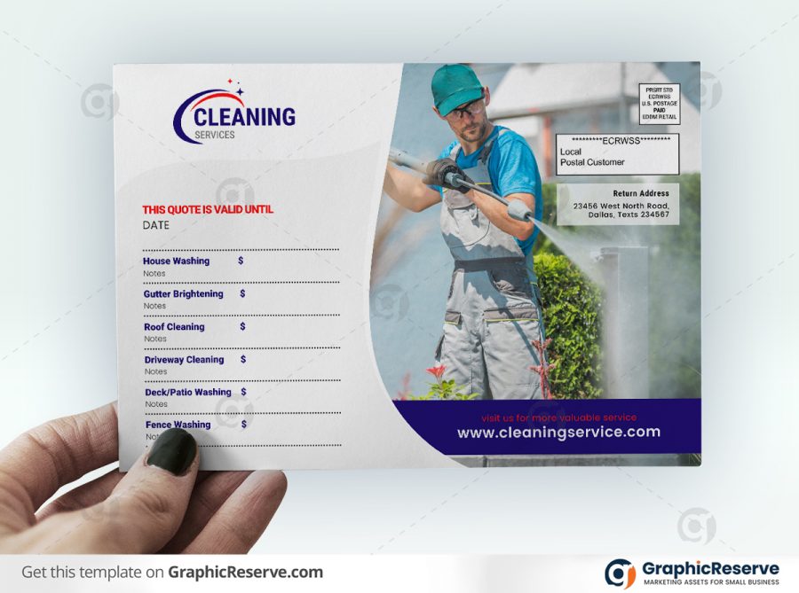 47677 Exterior Cleaning Service EDDM Mailer Design2