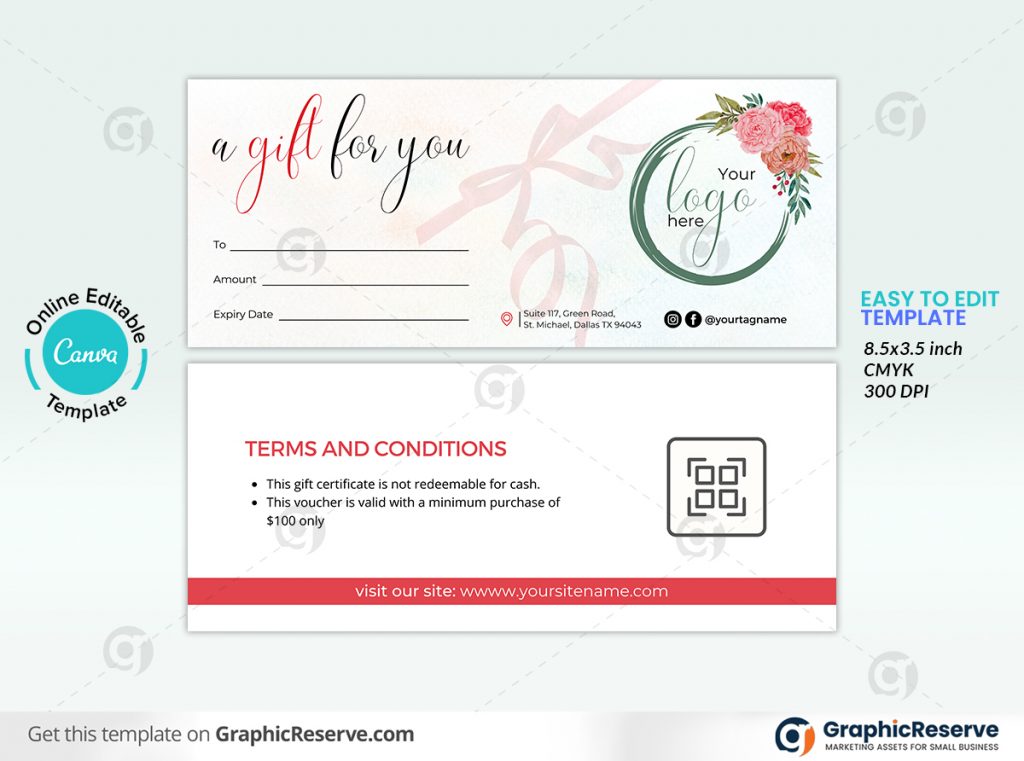 49049 Business Gift Voucher Cards