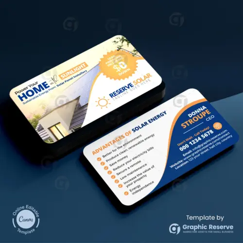 Solar Business Card