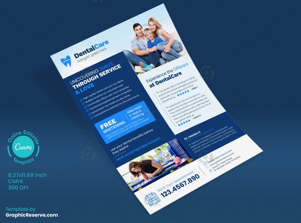 Dental Quality Service Flyer Design