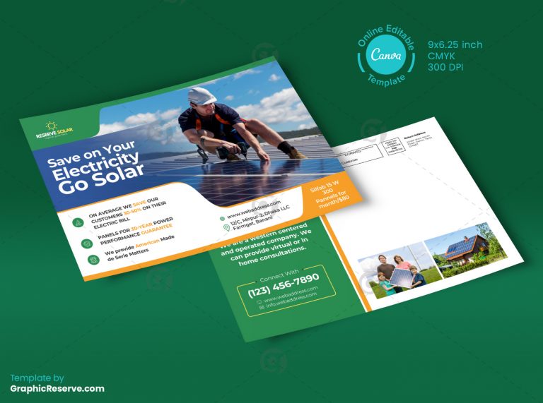 Postcard, Eddm & Flyer Templates Download - Graphic Reserve