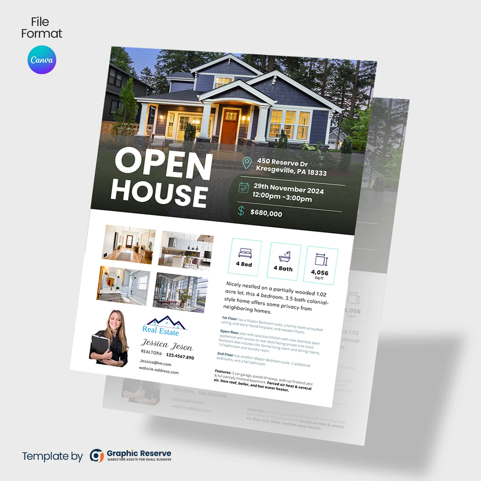 Open-House-Flyer-Canva-Design-Template