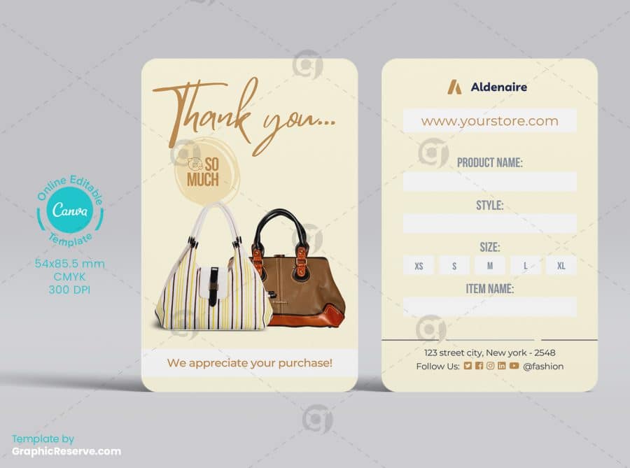 Product Sell Loyalty Card