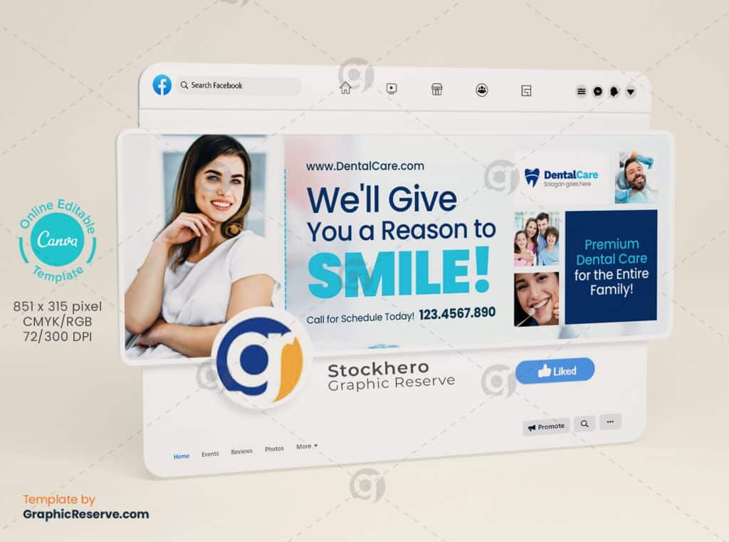 Dental Facebook Cover Design