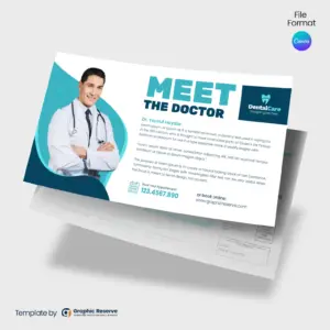 Dental Membership Plan Promotional Mailer-EDDM Canva Template