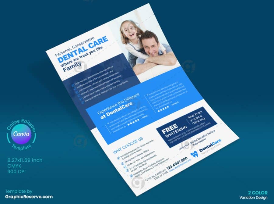 Dental Service Flyer Design