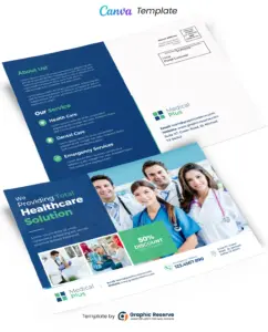 Medical Direct Mail EDDM Canva template – Canva template