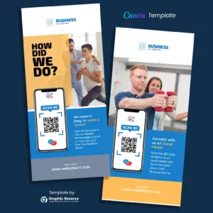 Patients Review Rack Card Canva Template – Canva template