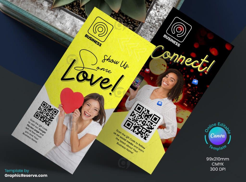 Review Generation Rack Card Design