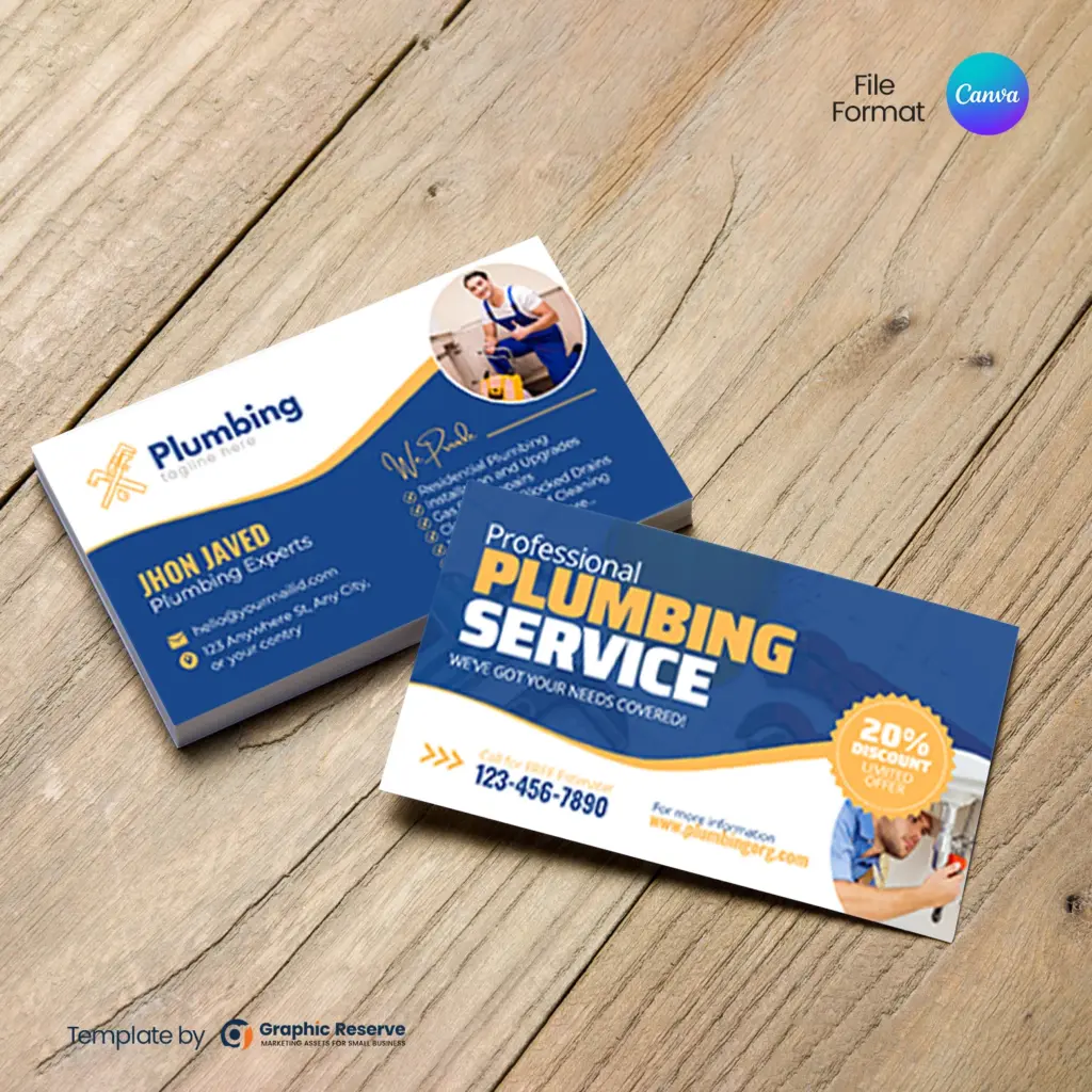 Plumbing Business Card