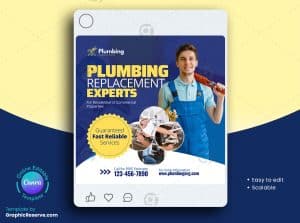 Plumbing Service Instagram Post 2