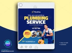 Professional Plumbing Social Media Post 2