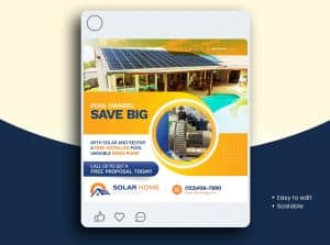 Save Big with Solar Social Media Post