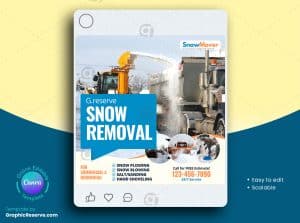 Snow Removal Instagram Post 2