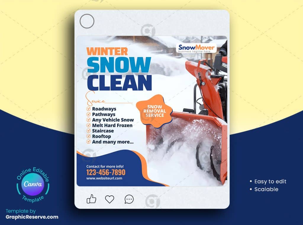 Snow Removal Social Media Post 1