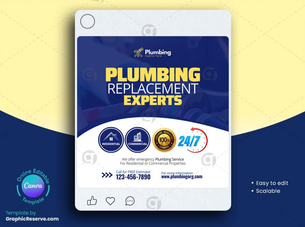Solved Plumbing Problems Social Media Post 1