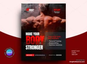 Bodybuilding Fitness Flyer