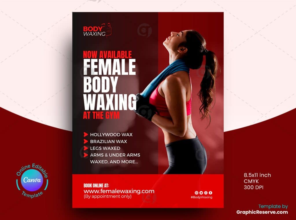 Female Fitness Flyer