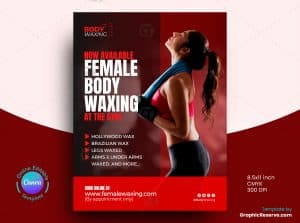 Female Fitness Flyer