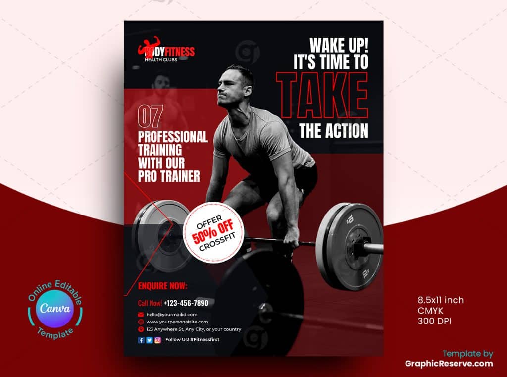 Gym Flyer f8