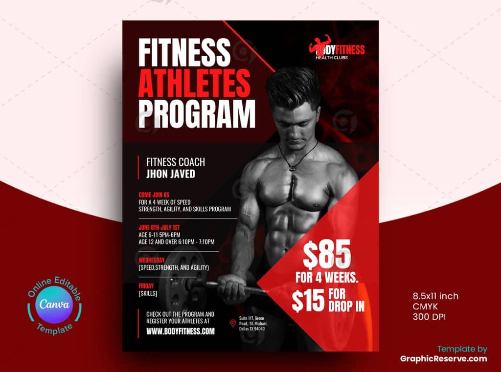 Gym Pricing Flyer f10