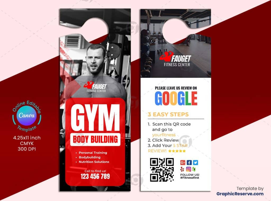 Review Gym Door Hanger