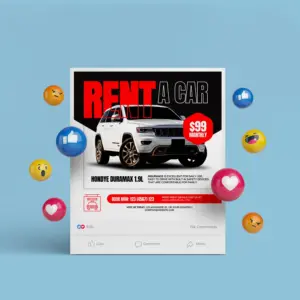Car-Rent-Social-Media