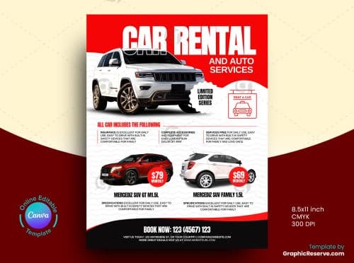Car Rental Flyer